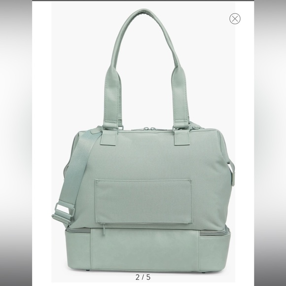 BEIS Mini Weekender Bag in Slate - Picture 9 of 9